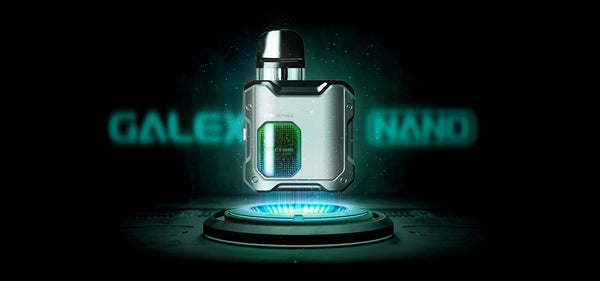 FreeMax Galex Nano Pod System handheld vaporizer, compact hardware device with sleek design and refillable pod system.