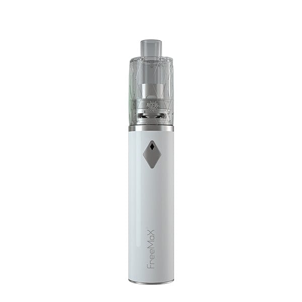 FreeMax GEMM 80W Starter Kit hardware with sleek design, featuring a compact mod and matching vape tank for beginners.