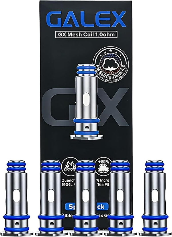 FreeMax GX/GX-P replacement vape coils showing multiple coil heads for compatible vape devices.
