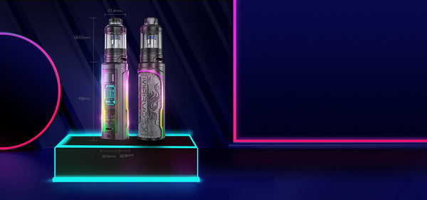 FreeMax Marvos X Pro 100W Kit hardware with sleek design, featuring adjustable wattage and user-friendly vaping features.