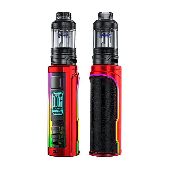 FreeMax Marvos X Pro 100W kit hardware with sleek design, featuring a compact vape device and matching tank setup.