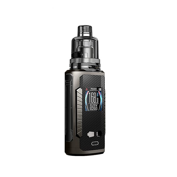FreeMax Maxus Max 168W Starter Kit with sleek hardware, featuring a compact mod and matching tank for vaping.