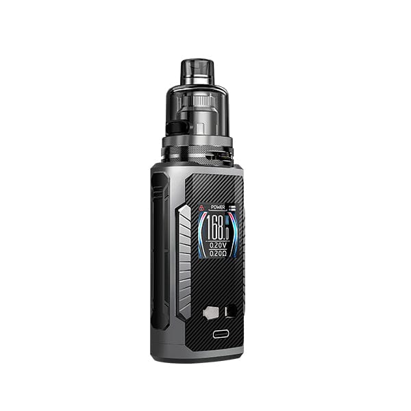 FreeMax Maxus Max 168W starter kit featuring a sleek mod device and matching tank for vaping.