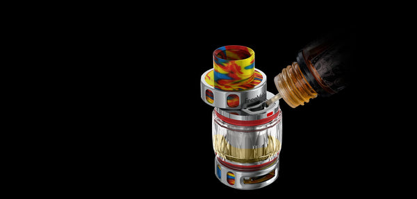 FreeMax Maxus Pro Sub-Ohm Tank vape part with large glass chamber, adjustable airflow, and sleek design for enhanced vaping experience
