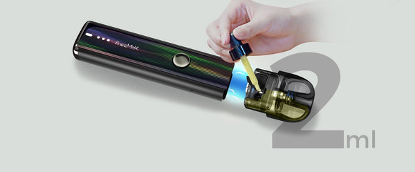 FreeMax Onnix 2 15W Pod System hardware with sleek design and compact form, featuring a removable pod and adjustable wattage.