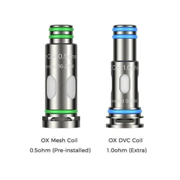 FreeMax Onnix OX Series replacement coils for vape devices, showing the coil design and packaging.