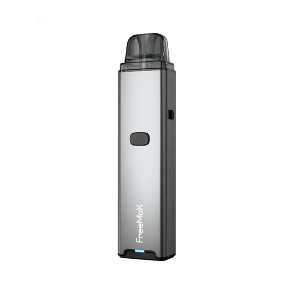 Close-up of the FreeMax Onnix Pod System hardware showing its sleek design and compact shape.