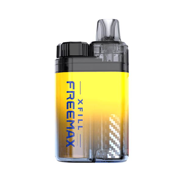 FreeMax Xfill Pod Kit hardware with sleek design and replaceable pods, featuring a compact and portable vaping device.