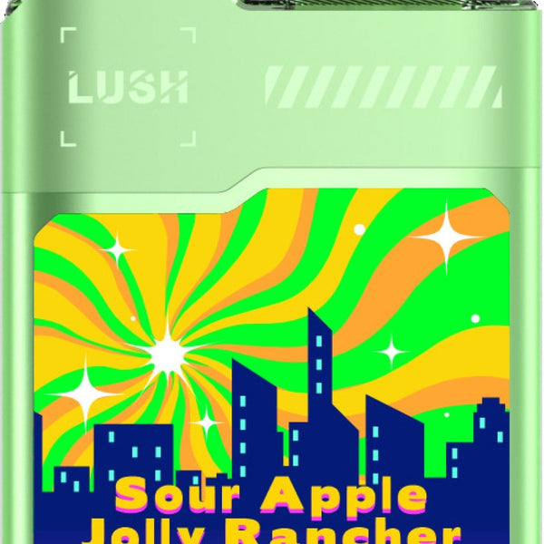 Geek Bar DIGIFLAVOR Lush 20k puff disposable vape with 18ml e-liquid, compact design, and colorful branding.
