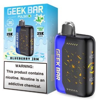 GEEK BAR PULSE X BLUEBERRY JAM