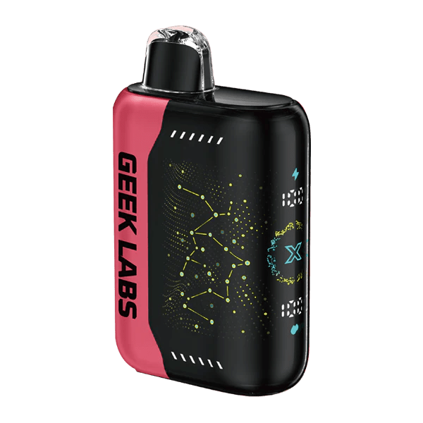 GEEK LABS Pulse X 50k NIXODINE disposable vape device with sleek design and branding, powered by COVS.