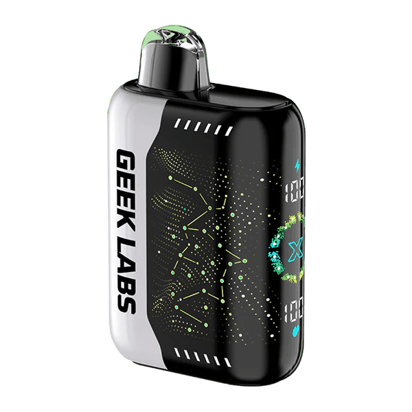 GEEK LABS Pulse X 50k NIXODINE disposable vape device with sleek design, powered by COVS technology.