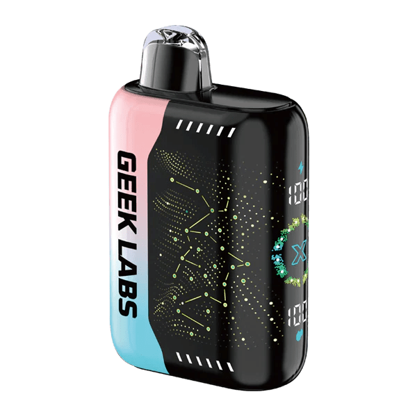 GEEK LABS Pulse X 50k NIXODINE disposable vape device with sleek design and branding, powered by COVS.