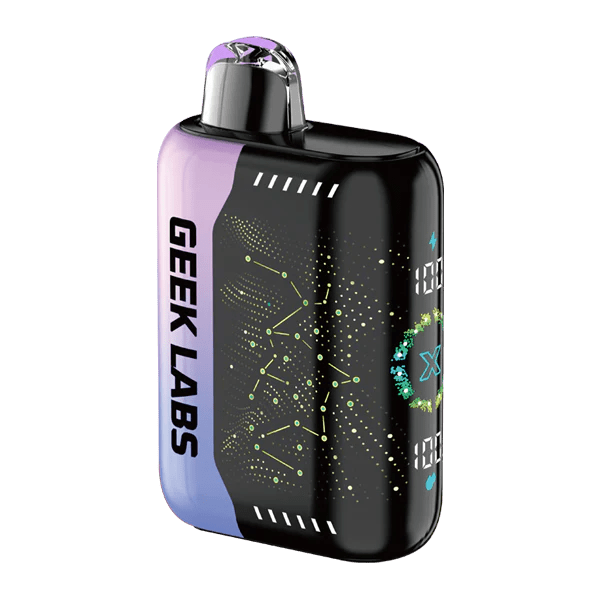 GEEK LABS Pulse X 50k NIXODINE disposable vape device with sleek design and branded branding, powered by COVS.
