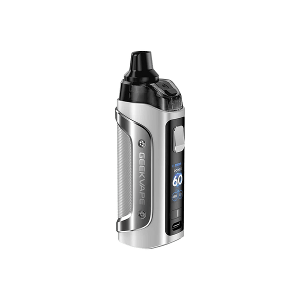 GeekVape Aegis Boost 3 60W Pod Kit with compact hardware design and adjustable wattage, featuring a sleek look and included pod.