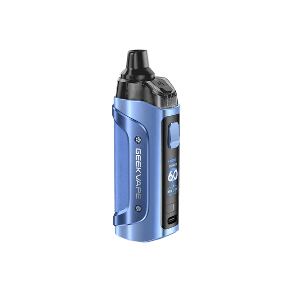 GeekVape Aegis Boost 3 60W pod kit with sleek hardware design, featuring adjustable wattage and replaceable pod system.