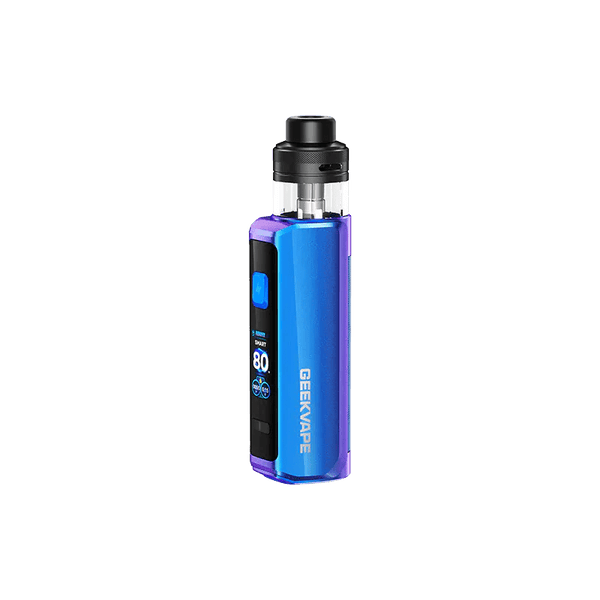 GeekVape Aegis Force Pod System hardware with rugged design, compact size, and ergonomic grip for vaping.