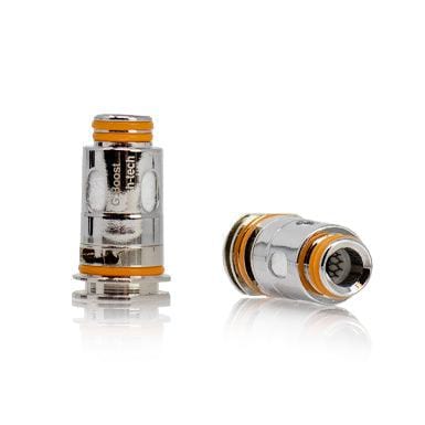 GeekVape Aegis Hero replacement pods for vape devices, showing clear plastic construction and fill ports.