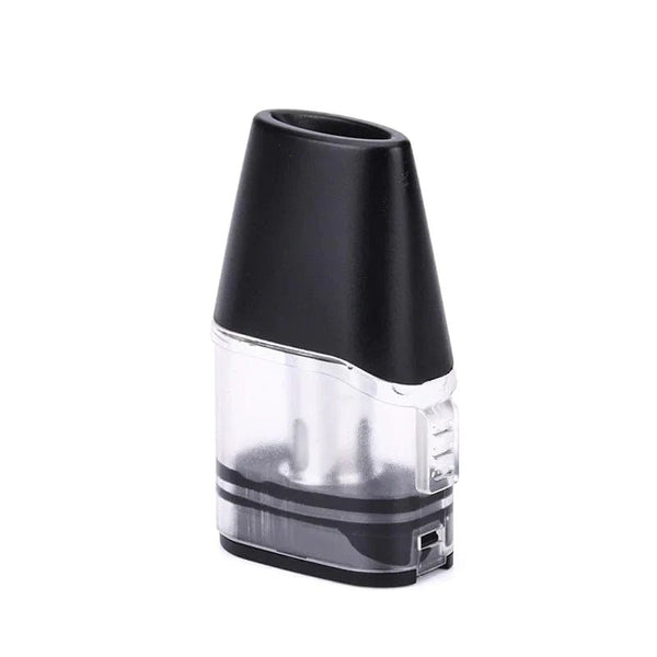 GeekVape Aegis One replacement pods showing clear plastic body and mouthpiece for vaping device hardware.