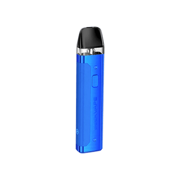GeekVape AQ Aegis Q 20W pod system with compact design, featuring a sleek black finish and built-in mouthpiece for vaping.