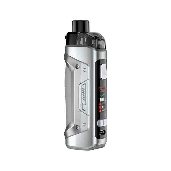 GeekVape B100 Aegis Boost Pro 2 Kit hardware with sleek design and included accessories for vaping.