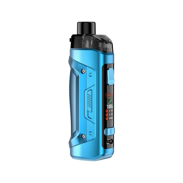 GeekVape B100 Aegis Boost Pro 2 Kit hardware with mod and tank, featuring rugged design and adjustable airflow.