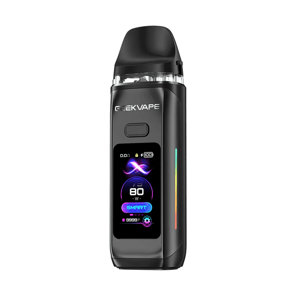 GeekVape Digi Max 80W pod mod kit with sleek design, compact hardware, and adjustable wattage for versatile vaping experience.