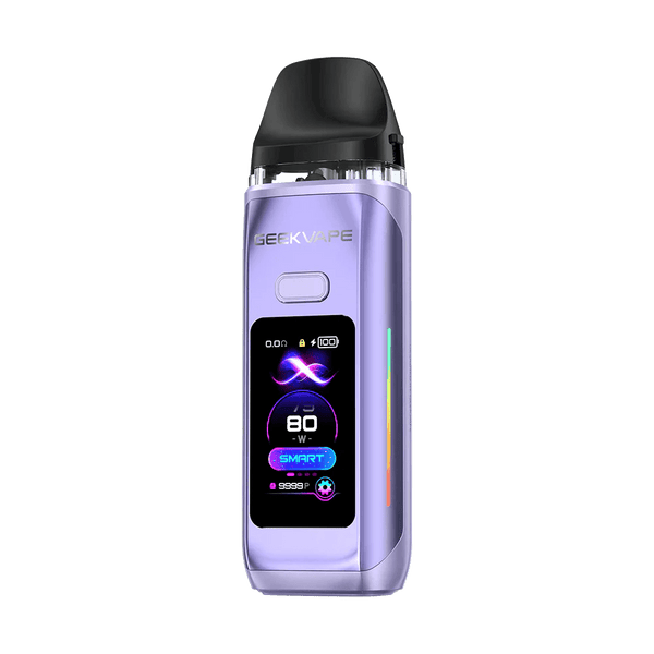 GeekVape Digi Max 80W pod mod kit with sleek hardware design and adjustable wattage, featuring a compact, modern vaping device.