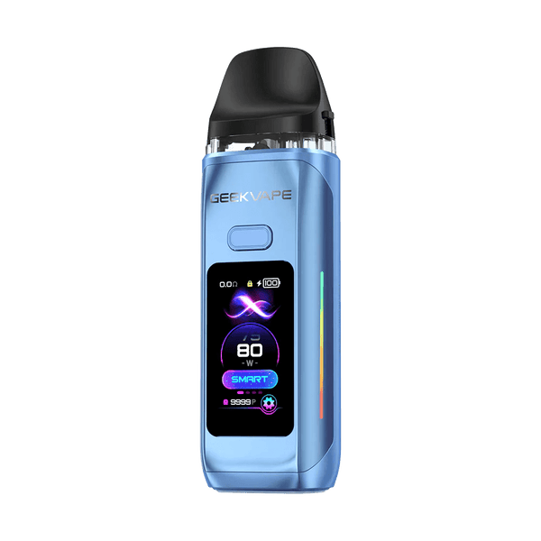 GeekVape Digi Max 80W pod mod kit shown with sleek hardware design and compact size, featuring adjustable wattage and replaceable pods.