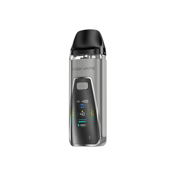 GeekVape Digi Pro 40W Pod Mod Kit showing the compact device with adjustable wattage and sleek design.