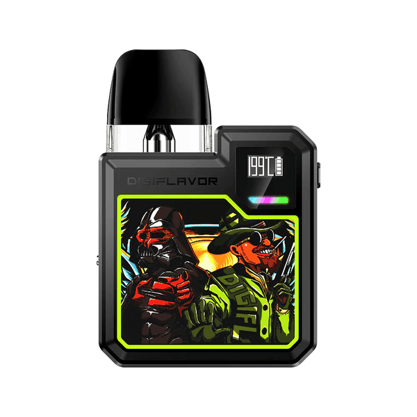 GeekVape Digiflavor Digi-Q pod system, compact hardware device with sleek design and user-friendly features.