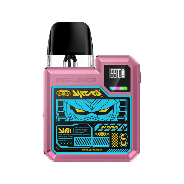 GeekVape Digiflavor Digi-Q Pod System, compact hardware device with sleek design and integrated pod for vaping.