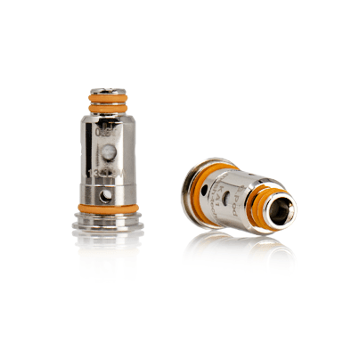 GeekVape G Series Mesh Coils for vape devices, showing multiple replacement coils with mesh design and branding.