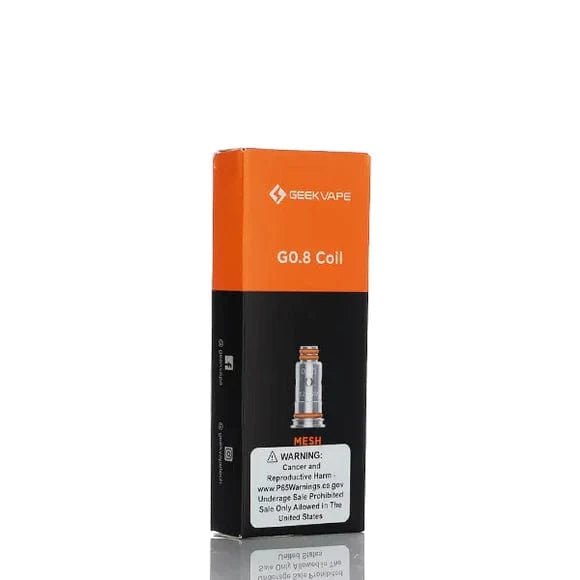 GeekVape G Series Mesh Coils for vape devices, showing the cylindrical coils with mesh design for enhanced vapor production.