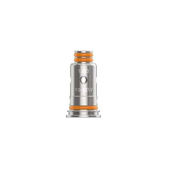 GeekVape G Series Mesh Coils for vape devices, showing the coil design and packaging details.