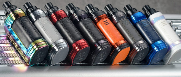 GeekVape H45 Aegis Hero 2 45W pod mod kit with sleek hardware design and compact form factor for vaping.
