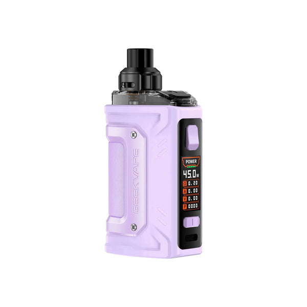 GeekVape H45 Classic Aegis Hero 2 Classic pod kit with sleek hardware design and adjustable airflow.