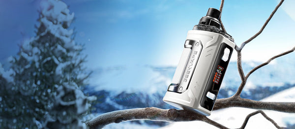 GeekVape H45 Classic Aegis Hero 2 Classic pod kit with sleek hardware design and removable pod for vaping.