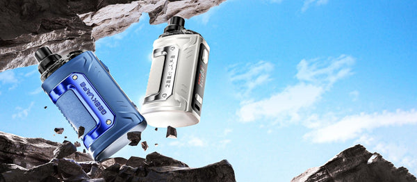 GeekVape H45 Classic Aegis Hero 2 Classic pod kit, compact vaping device with sleek design and replaceable pods.