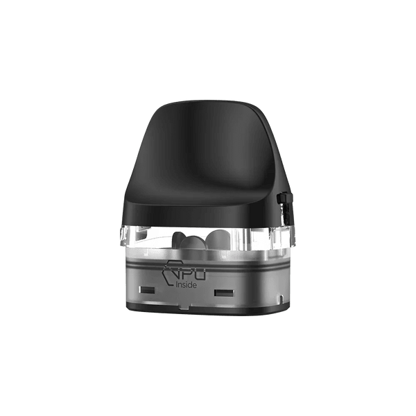 GeekVape JR Cartridge Replacement Pods for GeekVape vaping device, shown in black with visible mouthpiece and cartridge details.