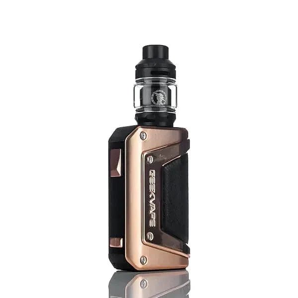 GeekVape L200 Aegis Legend 2 200W Kit hardware with rugged design, featuring a mod and tank for vaping.