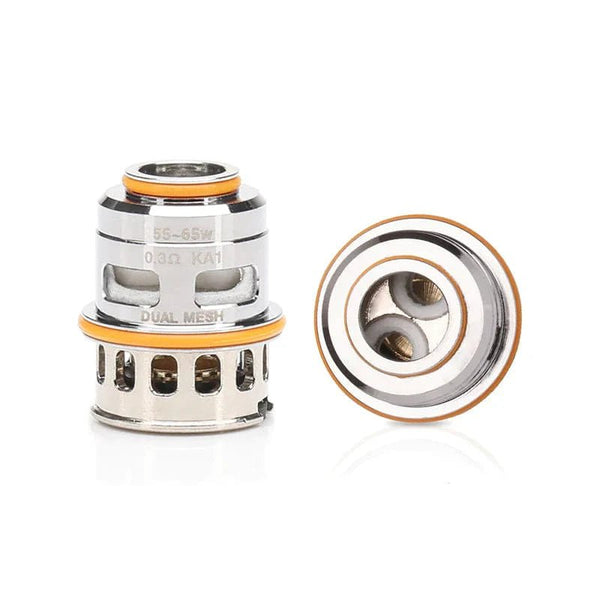 GeekVape M Series Mesh Coils for vape devices, showing a pack of replacement coils with mesh design for enhanced vapor production.