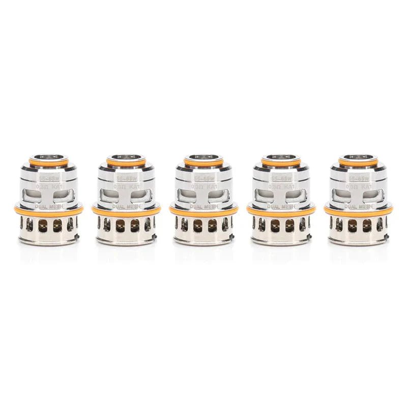 GeekVape M Series Mesh Coils for vape devices, showing a pack of replacement vape coils designed for optimal flavor and vapor production.