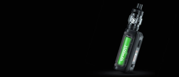 GeekVape M100 Aegis Mini 2 100W Starter Kit with mod and tank, rugged hardware design, and adjustable wattage.