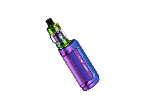 GeekVape M100 Aegis Mini 2 100W Starter Kit with mod and accessories, durable hardware for vaping enthusiasts.