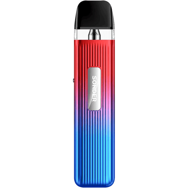 GeekVape Sonder Q 20W Pod Kit hardware with sleek design, compact size, and replaceable pod for vaping.