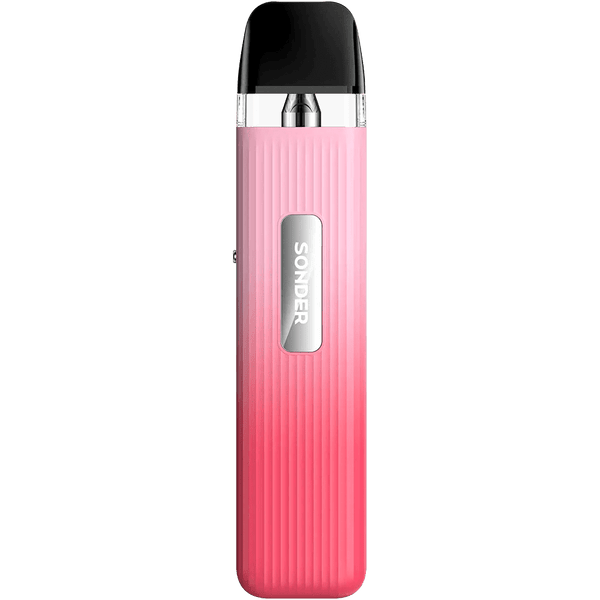 GeekVape Sonder Q 20W Pod Kit hardware with sleek design, featuring a compact pod system and adjustable wattage.