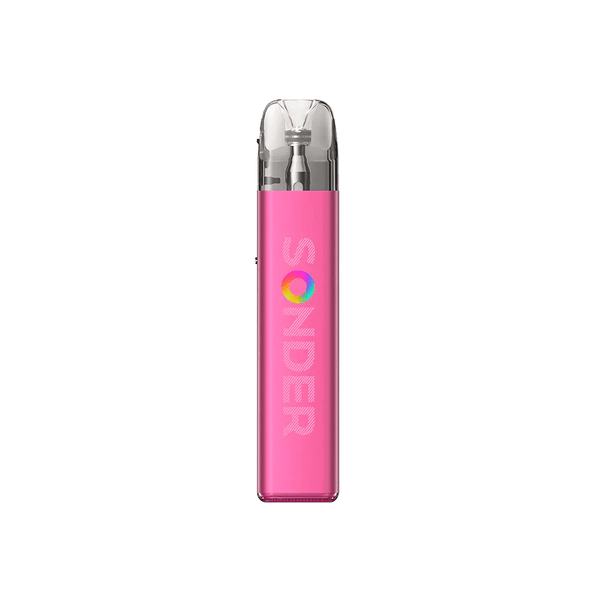 GeekVape Sonder Q2 30W pod system hardware with sleek design and compact size, featuring a replaceable coil and user-friendly interface.
