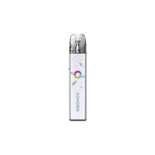GeekVape Sonder Q2 30W pod system hardware with sleek design and compact size, featuring a refillable pod and adjustable wattage.