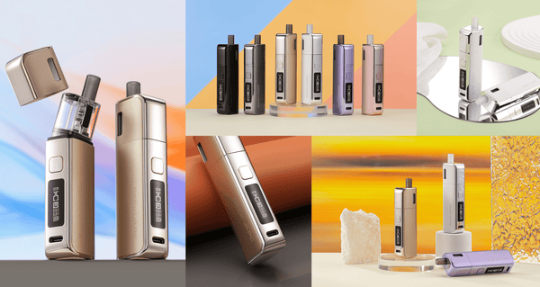 GeekVape Soul 30W Pod System hardware with sleek design, featuring a compact mod and refillable pod for vaping.